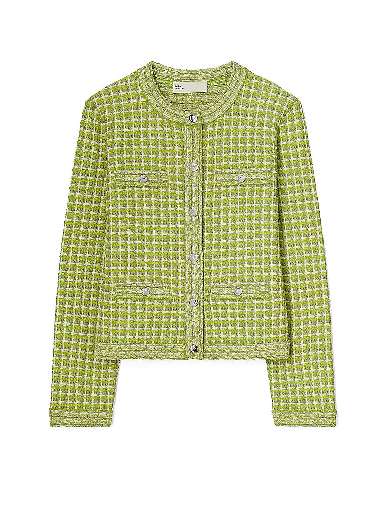 TORY BURCH Jäckchen KENDRA grün   XL damen